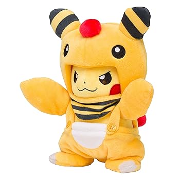 リザードンマニアなピカチュウ デンリュウマニアなピカチュウ　ぬいぐるみ Amazon.co.jp: ポケモンセンターオリジナル ぬいぐるみ